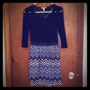 Speechless Black Lace and tribal dress